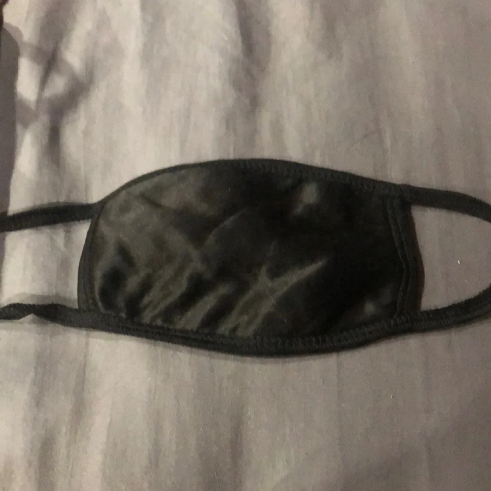Black face mask